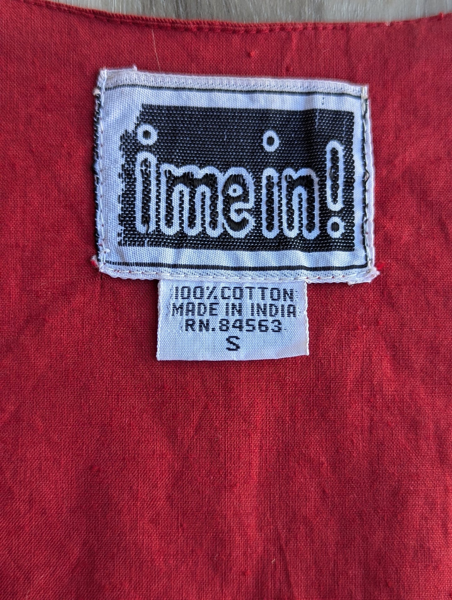 imein! Vintage Vest Funky Embellished Design