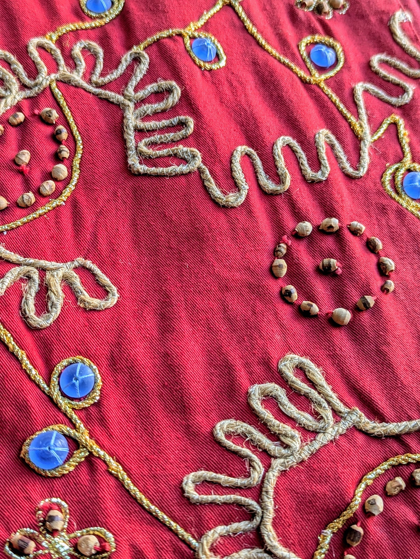 imein! Vintage Vest Funky Embellished Design