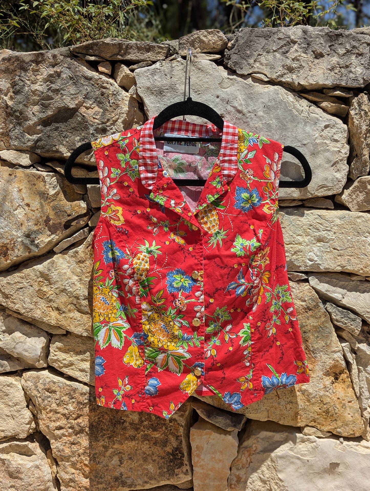On the Verge Vintage Sleeveless Top