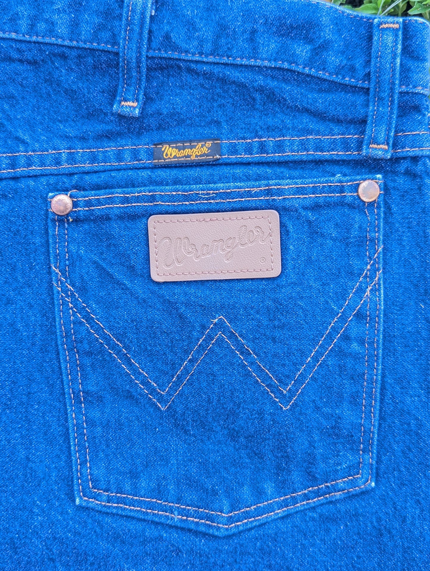Wrangler High Waist Denim Cutoff Shorts