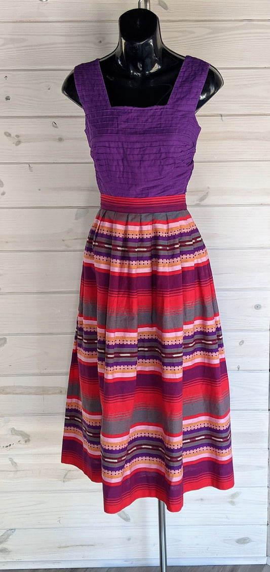 1950's Vintage Justin McCarty Southwestern Inspired Two Piece Set