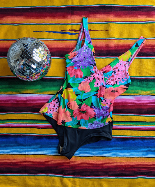 Le Cove Vintage One Piece Swimsuit