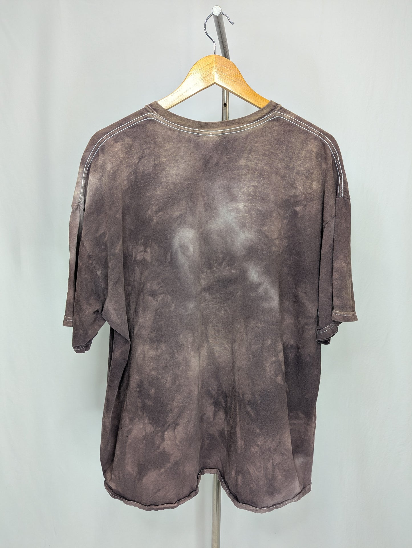 Dream Catcher Wolf Print Gildan Tie Dye T-Shirt