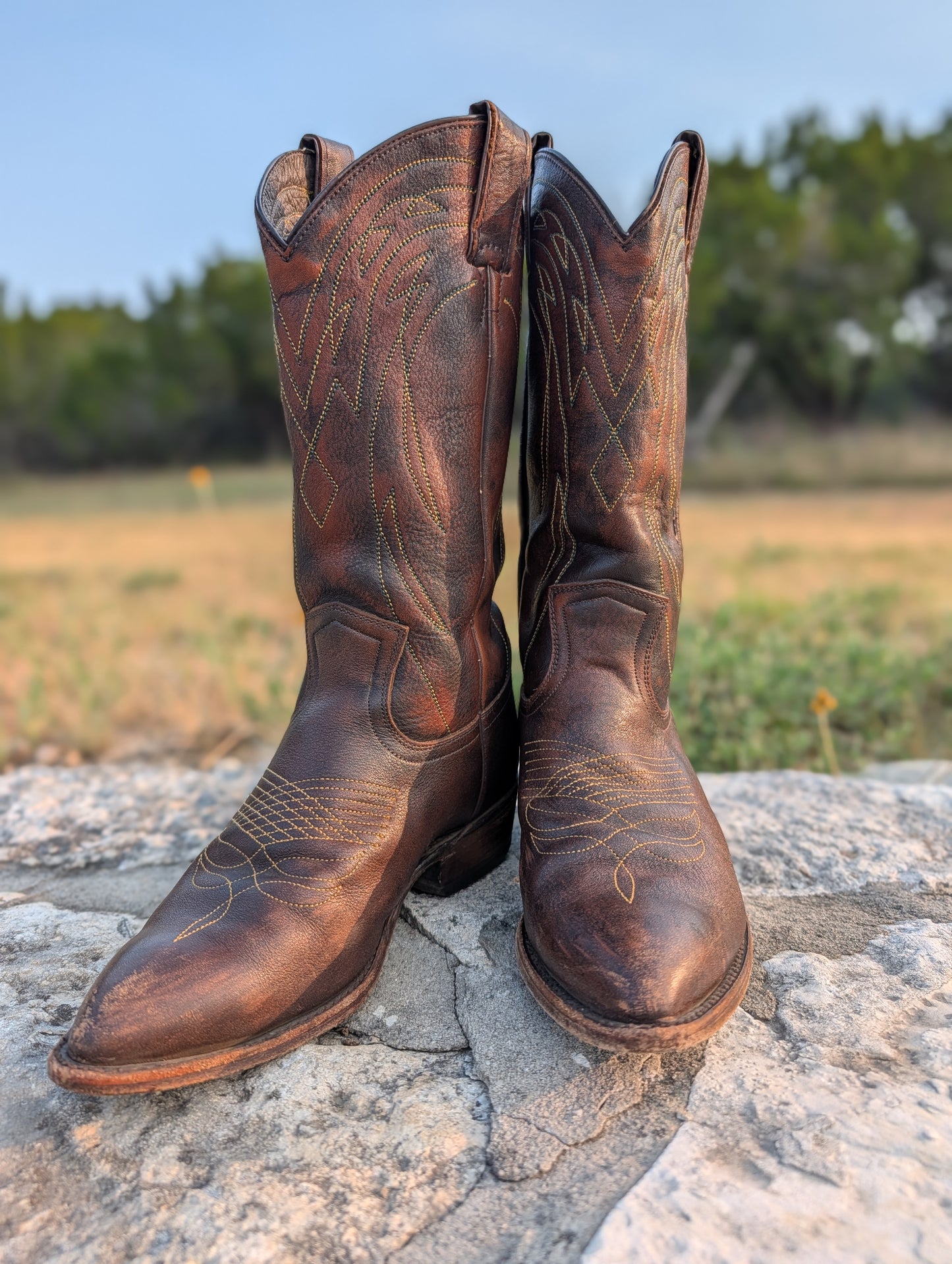 Frye Billy Pull-On Western Boot - Size 8B Women's
