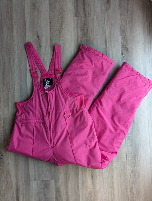 Athletech Vintage Ski Bib Hot Pink