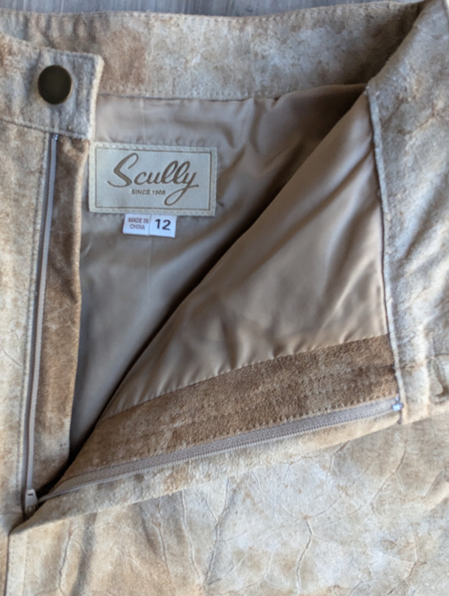 Vintage Scully Suede Leather Pants