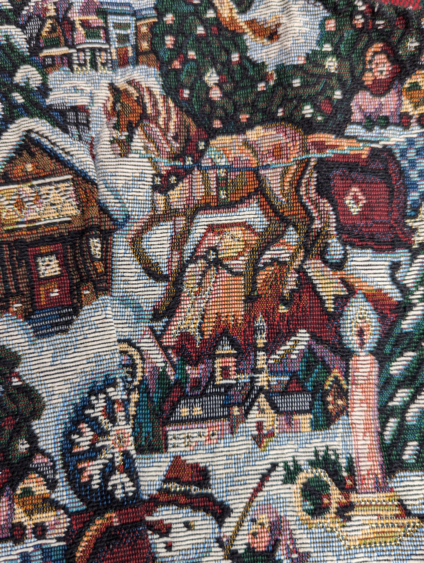 Christmas Tapestry Vest