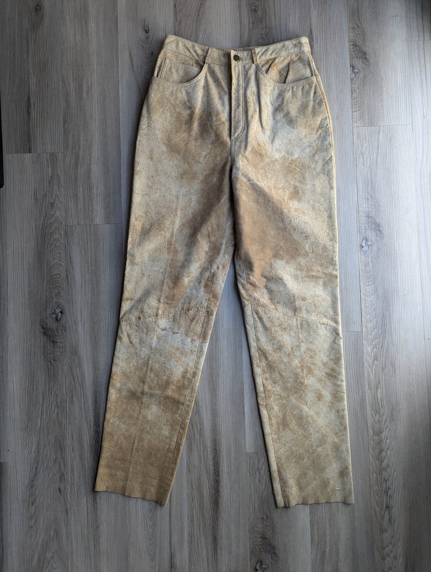 Vintage Scully Suede Leather Pants