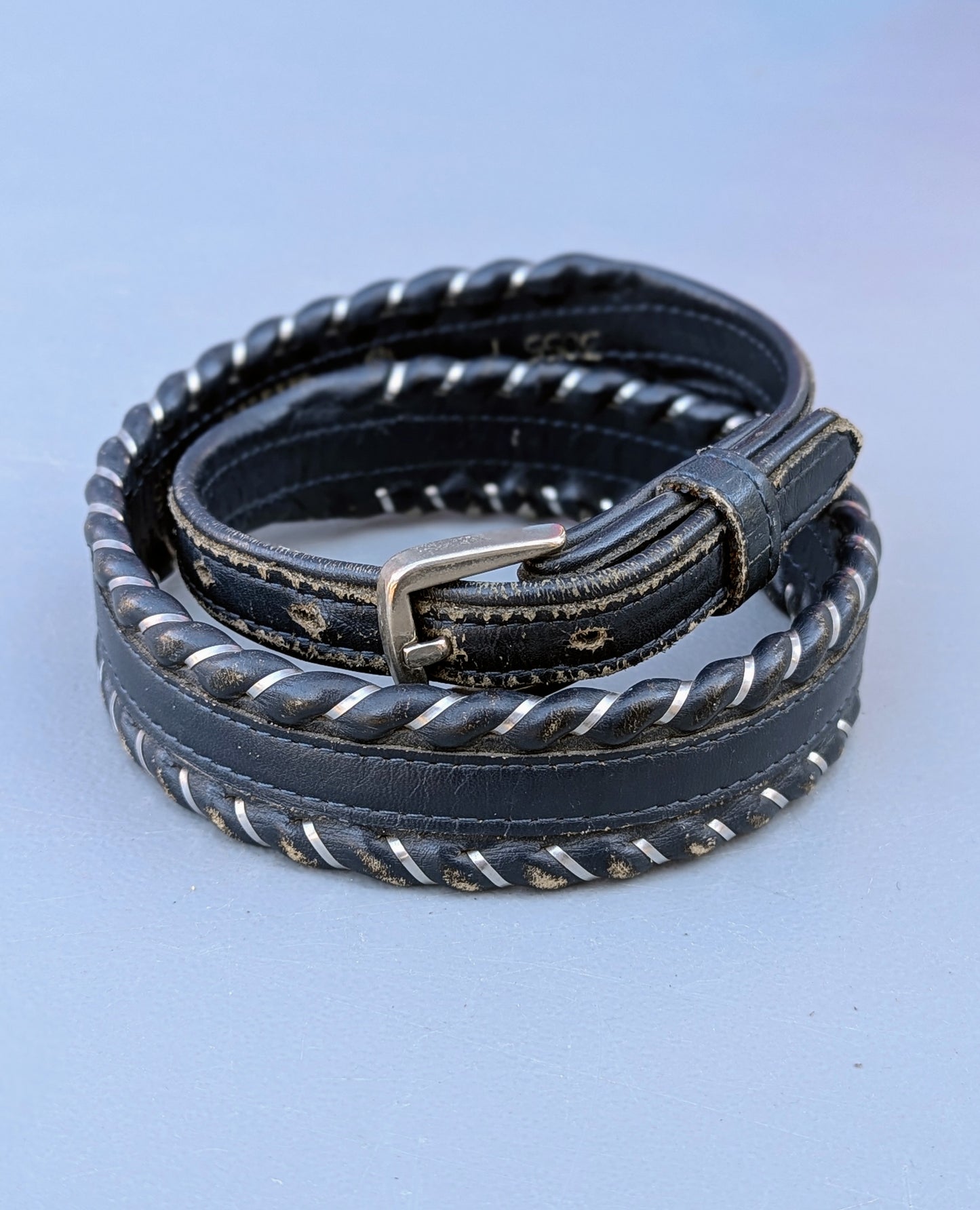 Vintage Justin Leather Belt