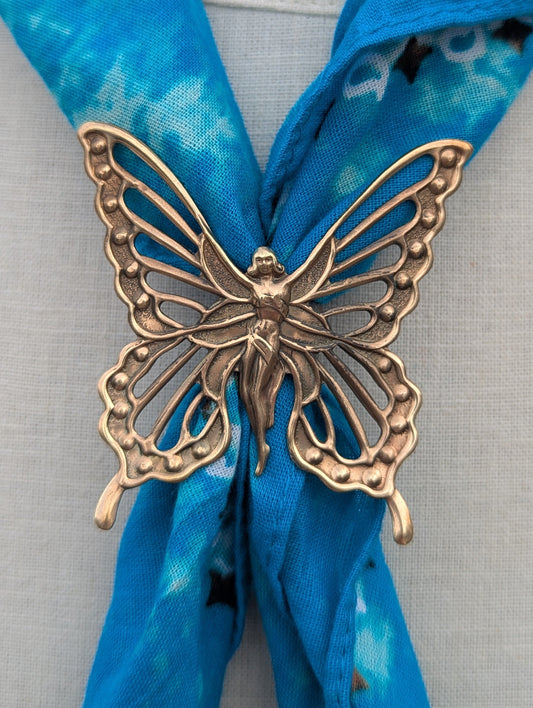 Brass Fairy Bandana Slide